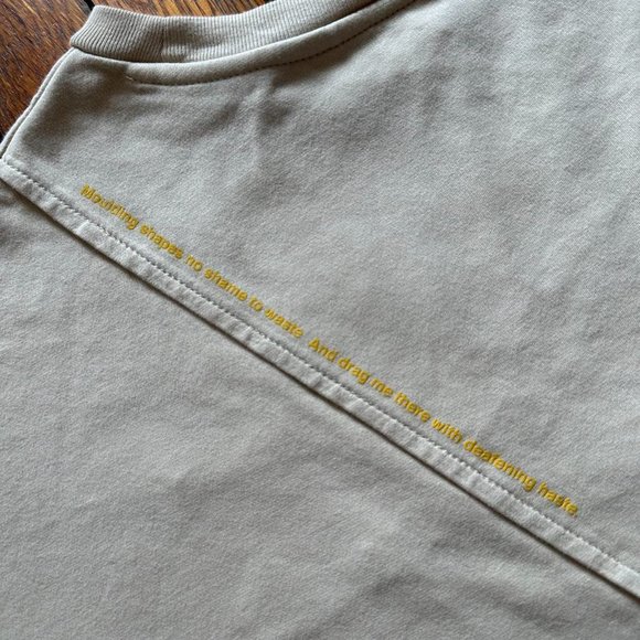 Limited Edition Musium Division Artist Exclusive Women Cream White‎ Crop Top - Picture 7 of 7